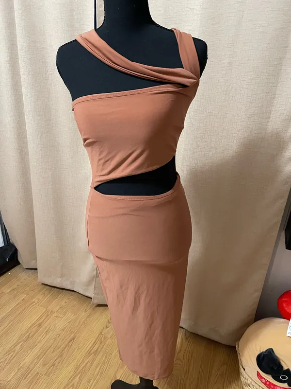 Maxi dress Orange - Image 2