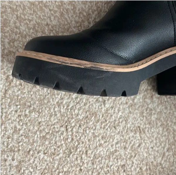 DV by Dolce Vita Black Ankle Boots - Trooper Boots - Image 7