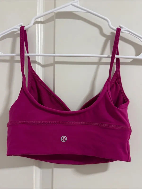 lululemon athletica Magenta Thin-Strap Bralette - Image 2