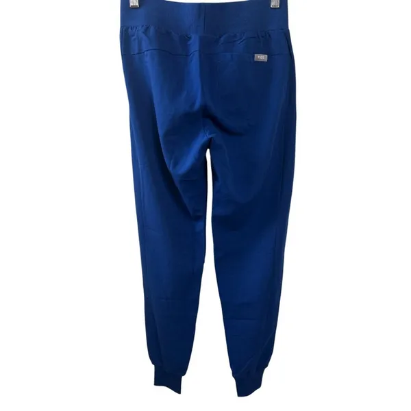 Figs Boston Slim Jogger Scrub Pants in Electric Blue Size XX-Small Tall NWT - Image 3