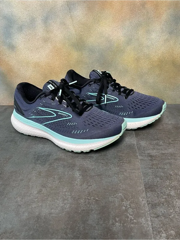 Brooks Glycerin 19 Women's Blue Running Shoes Size 8.5B - Image 2