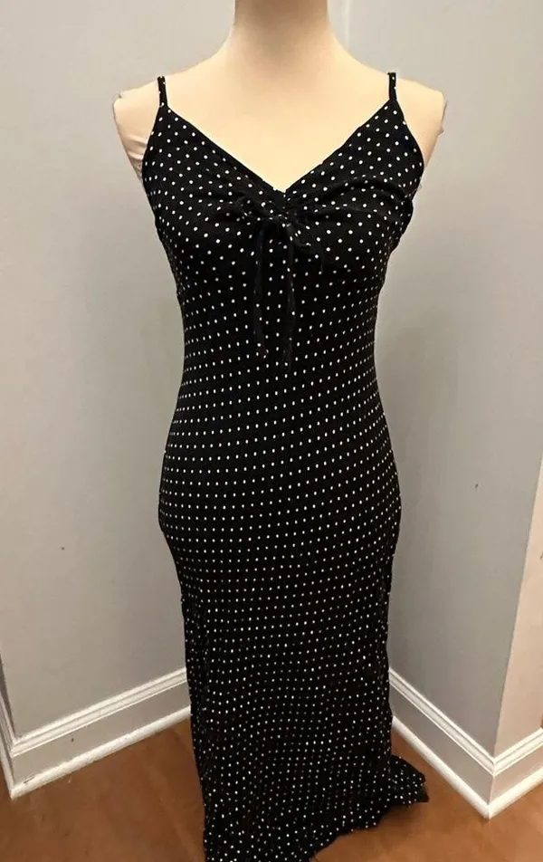 Wild Fable Old Navy Polka Dot Spaghetti Strap Dress - Image 2