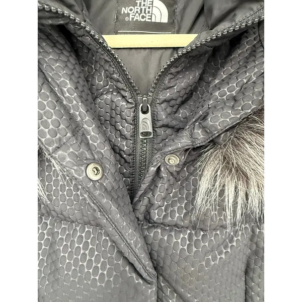 The North Face Hey Mama Parkina Down Parka Women’s S Black Faux Fur Hood - Image 4