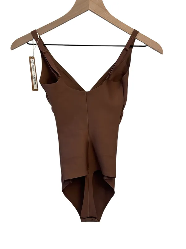 NWT Skims Body Unlined Plunge Thong Bodysuit Jasper Small (SOLD OUT) - Image 5