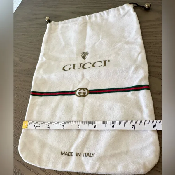 Authentic Vintage Gucci Dust Bag - Image 9