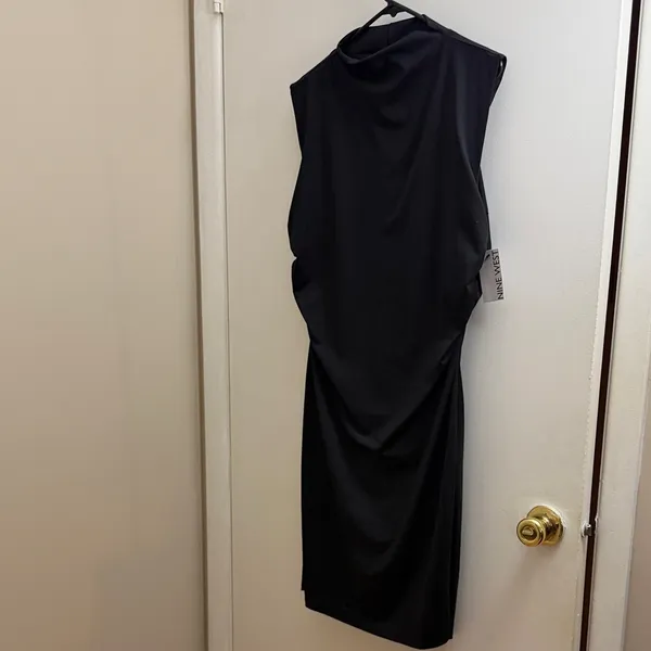 Nine West Black Sleeveless Dress NWT - Image 2