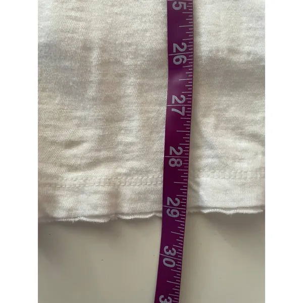 We the Free White 100% Cotton 3/4 Sleeve Top Size XS - Image 7