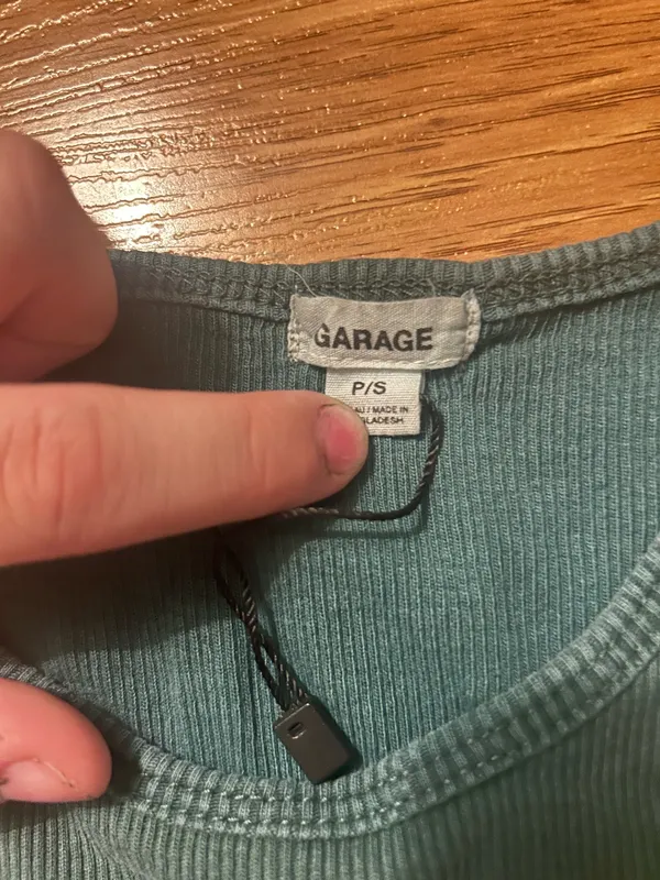Garage Crop Top Tank Top - Image 5