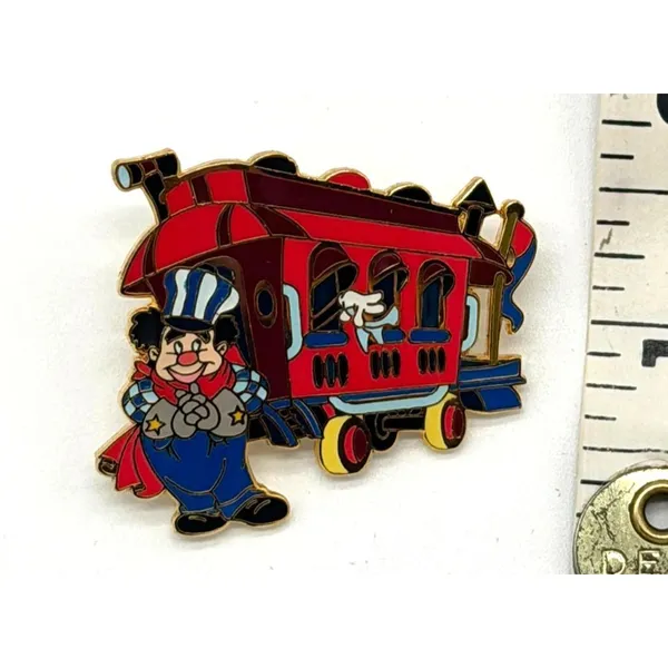 Disney Mickey's Trade Parade Pin LE 2500 Walt Disney World 2001 Casey Jr Train - Image 2