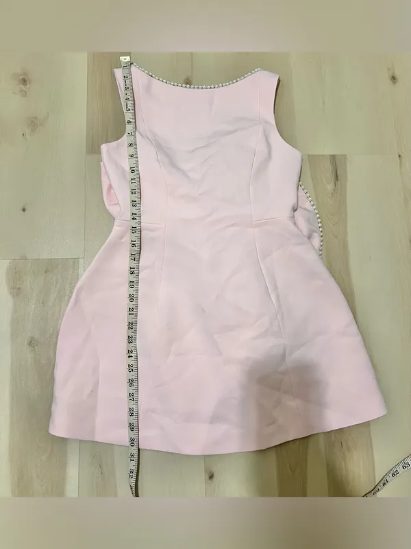 Babyboo NWT Women Medium Blush Pink Mini Dress Soft Girl Romantic Coquette Chic - Image 13