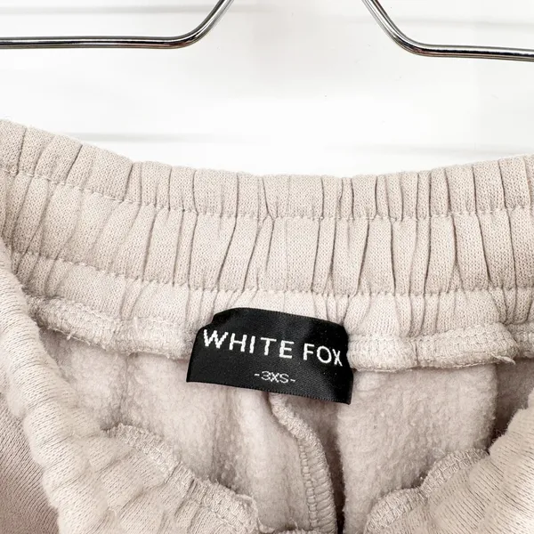 White Fox Womens Moon With Love For You Wide‎ Leg Lounge Sweatpants Size 3XS - Image 6
