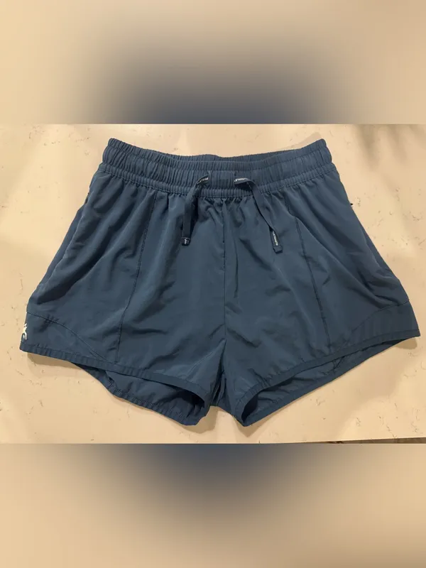 Alphalete Running Shorts Small Blue Athletic Gym Training Activewear - Image 2