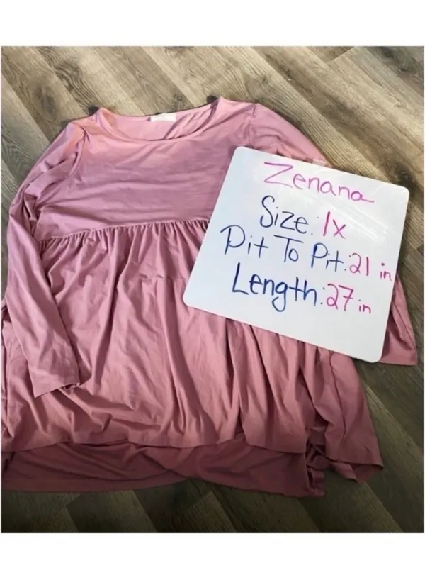 Zenana Babydoll Outfitters Top - Image 7