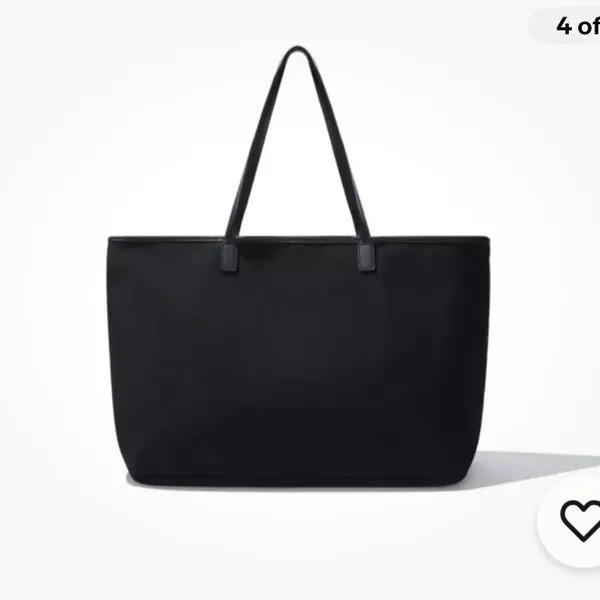 NWT Black Cleobella Canvas Tote Bag - Image 4