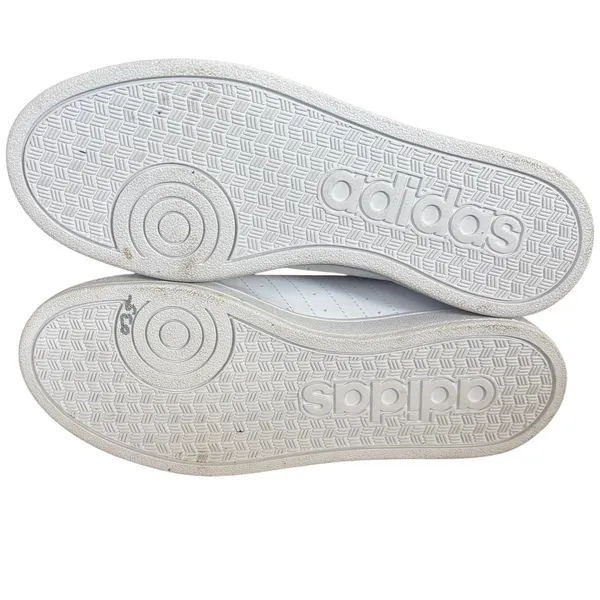 Adidas VS Advantage Sneakers Men's Sz 8‎ white Black Casual - Image 8