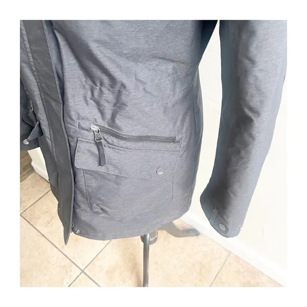 Columbia Carson Pass Interchange Jacket Women's Medium Charcoal Lined Sporty - Image 7