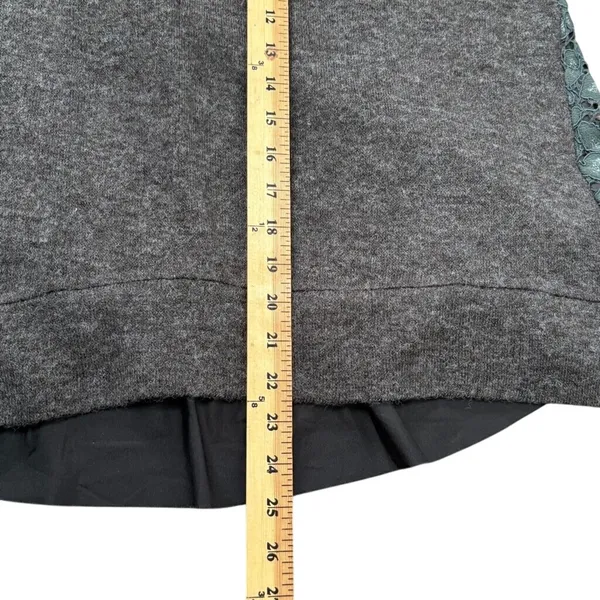 Anthro MOTH Knit Tank Top Sz M Gray Green Whimsygoth Fairy Grunge Cottage Goth‎ - Image 8