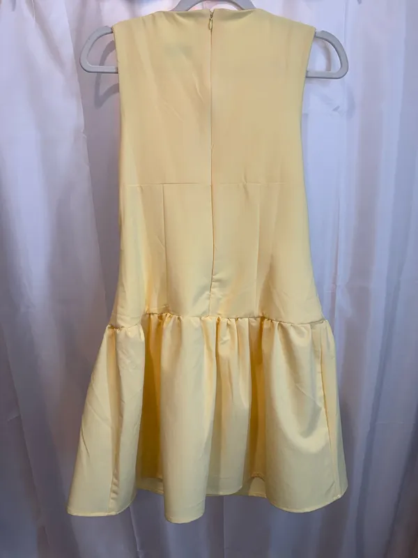 Love, Fire Pale Yellow Dress - Image 2