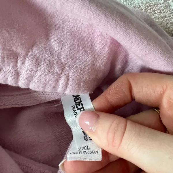 Barstool Sports Soft Pink Hoodie with Logo - Image 4