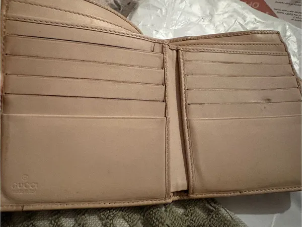 vintage Gucci Web / Cherie‎ compact bifold wallet - Image 10