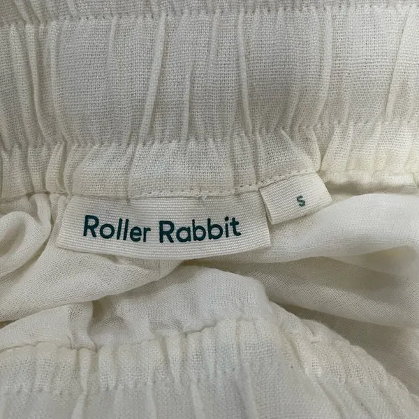 Roller Rabbit 100% Cotton Drawstring Pants Size Small - Image 5
