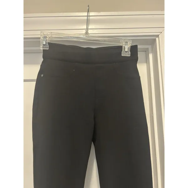 Spanx Womens Pants The Perfect Black Ponte Pant Ankle XS inseam 25 Office Casual - Image 2