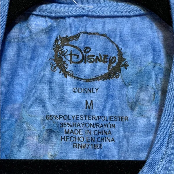 Disney Lilo and Stitch Blue Sleeveless Top - Image 2