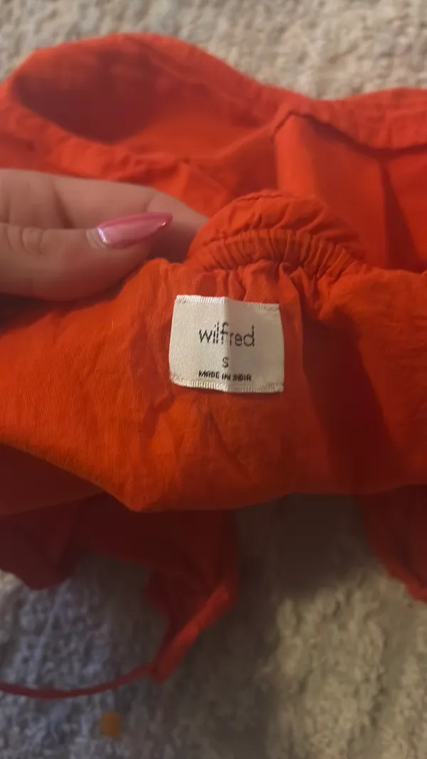 Aritzia Wilfred red babydoll tank - Image 2