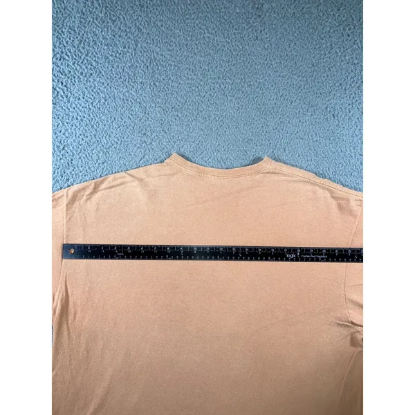 Sublime‎ Graphic T-Shirt S/M Distressed Sun Peach Oversized Boxy Boyfriend 90s - Image 5