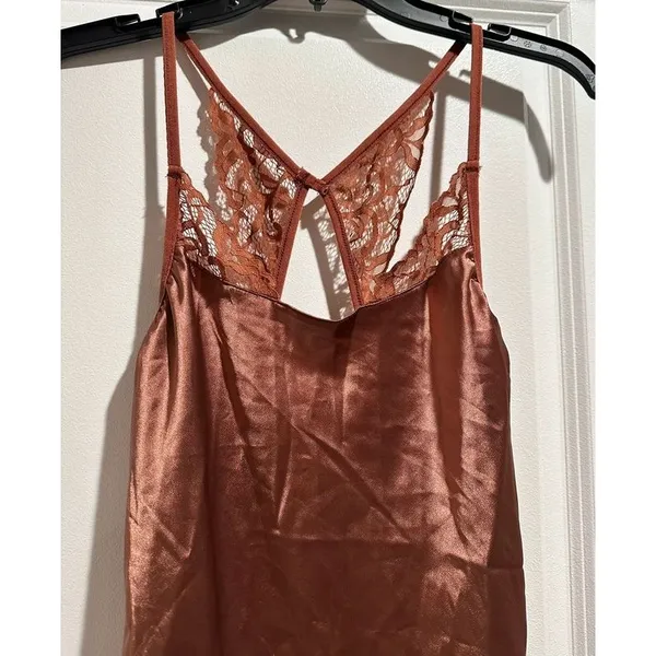 Shein Lace Satin Lingerie Slip Dress - Image 2