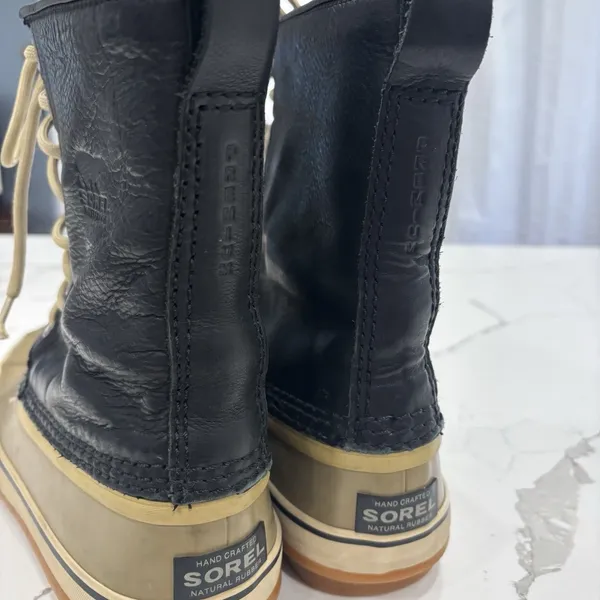 SOREL Boots Womens Size 8 1964 Premium CVS Insulated Waterproof Snow Duck - Image 9