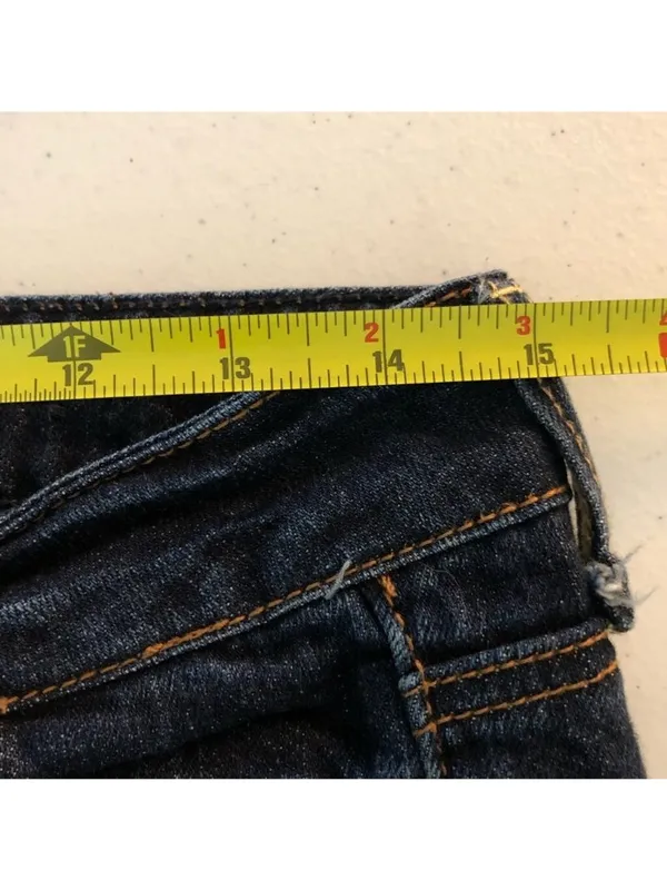 American Eagle Outfitters Womens Skinny Jeans Dark Wash Stretch 2 - Image 4