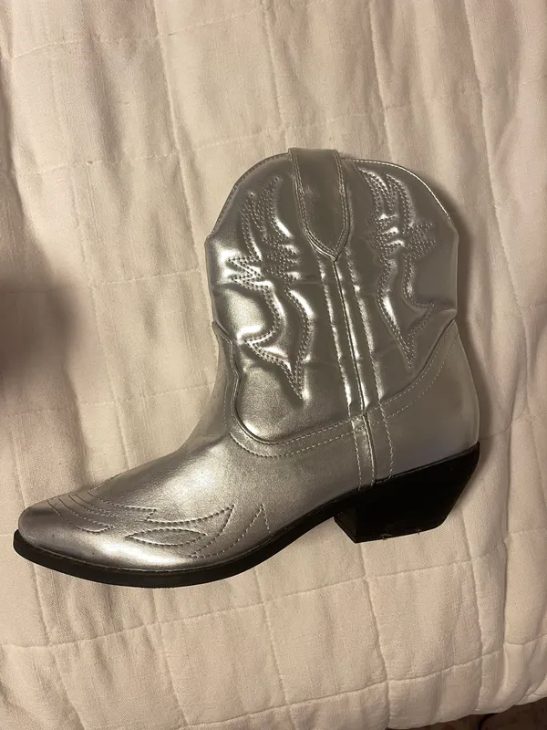 Soda Silver  Mini Cowboy Boots - Image 2