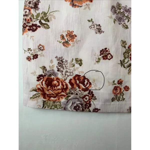 Brock Collection x‎ H&M Floral Bustier Mini Dress Pink Rose Linen Blend - Image 11
