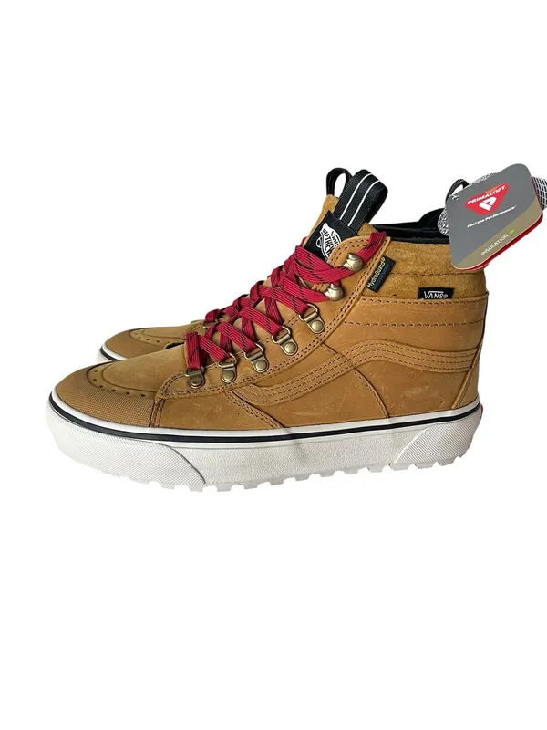 Vans MTE waterproof leather sneakers camel insulated for cold NEW 9.5 - Image 7