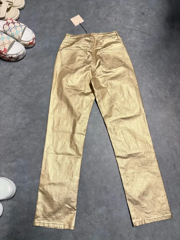 Super down gold jeans - Image 3