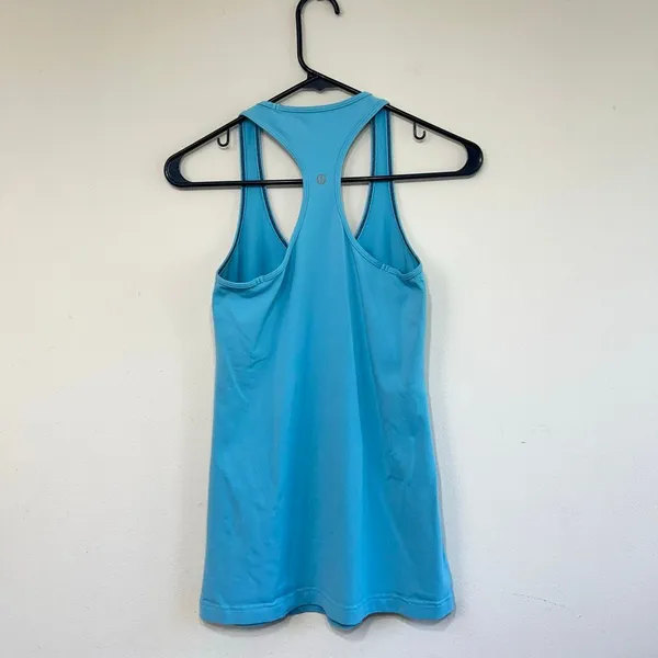 Lululemon Kayak Blue Cool Racerback Tank 4 Women - Image 5