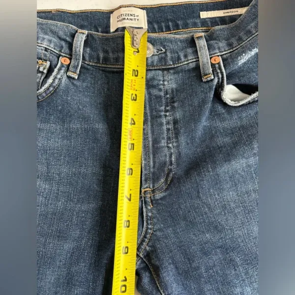 CITIZENS OF HUMANITY emerson slim fit boyfriend jean in‎ distressed tempo 0234 - Image 11