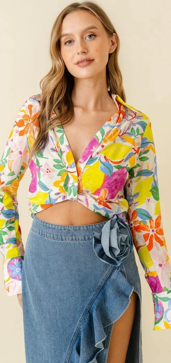 Vestique Fruit Mini Skirt & Top Set - Image 2