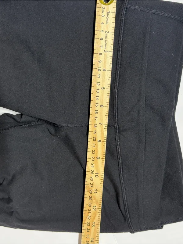 lululemon athletica Solid Black High-Waist Leggings - Image 3