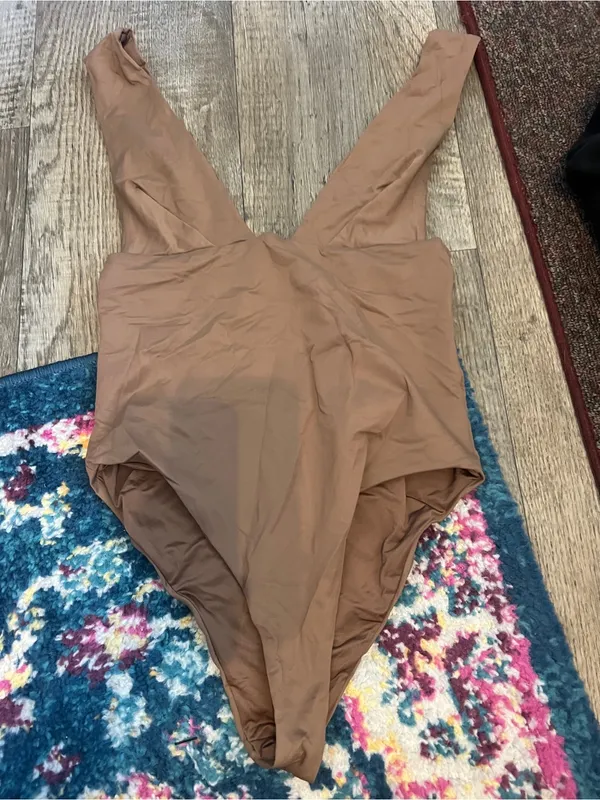 Zara Brown One-Piece Bodysuit - Image 5