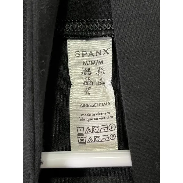 Spanx AirEssentials Tie-Waist Maxi Dress Minimalist Quiet Luxury Workwear Medium - Image 5