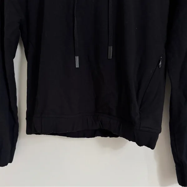 Lululemon Tech Lux Pullover Size 4 Black Hoodie Sweatshirt Wonen’s Small - Image 5