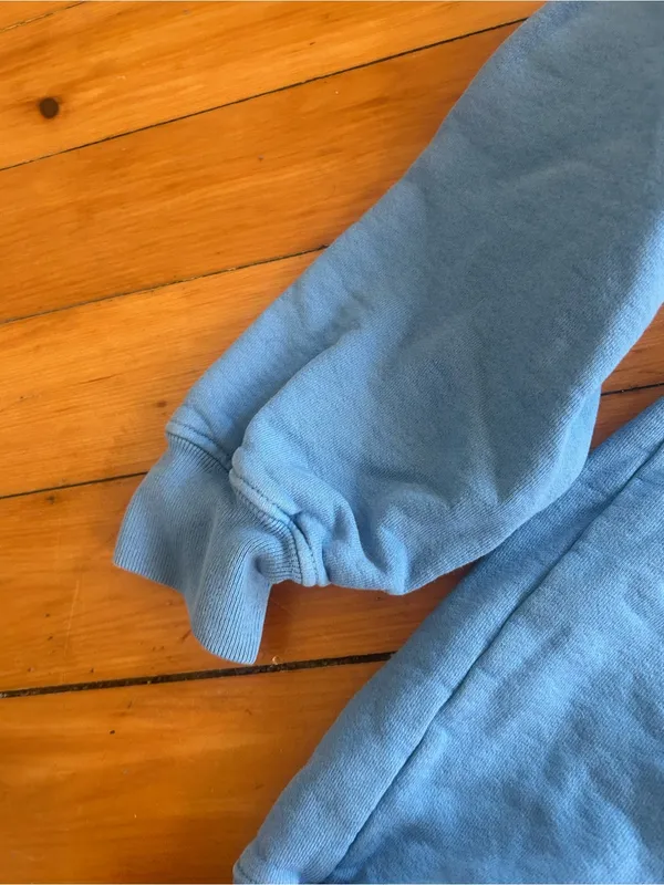 Pleasing by Harry Styles Shroom Bloom Crewneck Medium blue cotton - Image 2