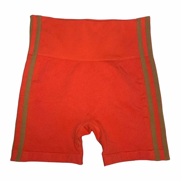 Adidas IVY PARK High Waist Bike Short in Real Coral - Image 2