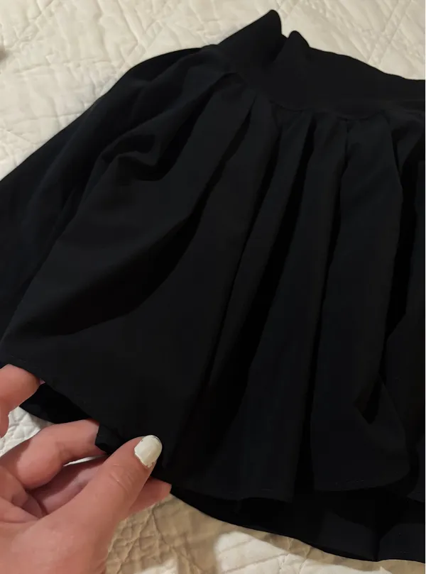 Aerie Black Pleated Tennis Skirt - Image 7