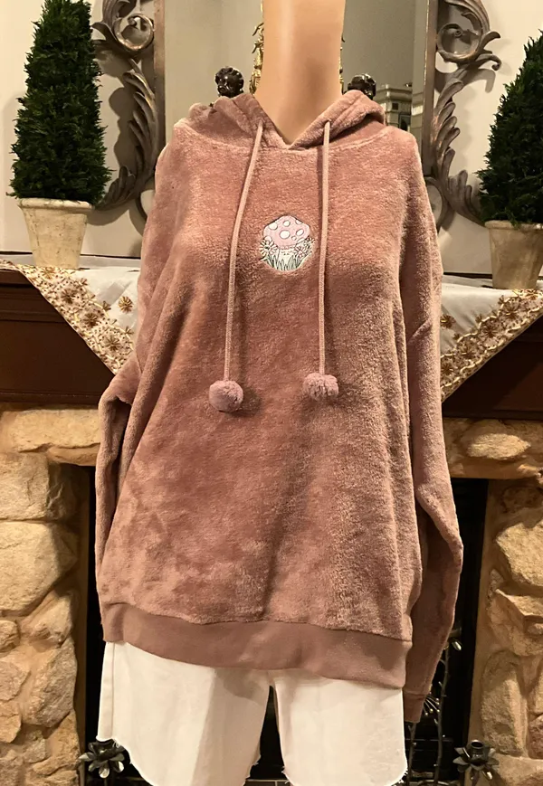 Old Crush Brown Soft Hoodie XL - Image 7