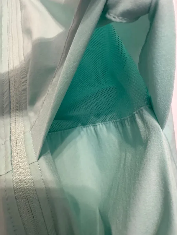 Magellan Fish Gear Women's 2X Jacket Windbreaker Mint Green Zip Up W/ Hood. - Image 4