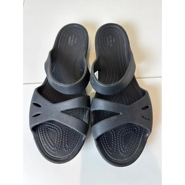 Crocs Kelli Twist Sandals Women Size 10 Strappy Comfort Slip On‎ Beach Resort - Image 2