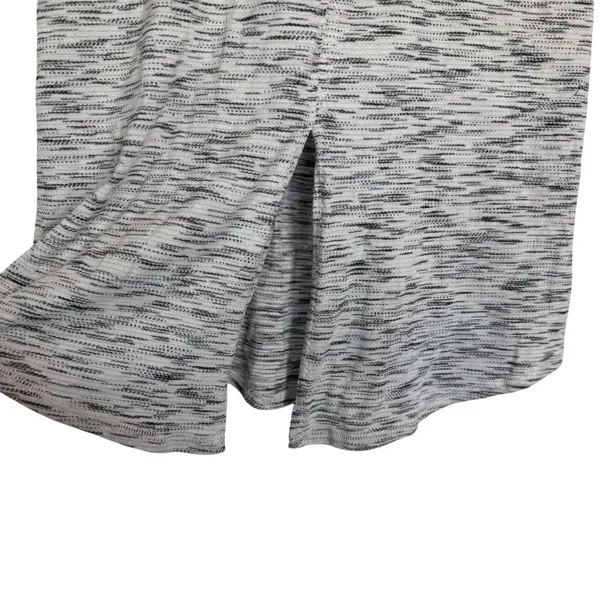 Lululemon Gray Space‎ Dye Racerback Tank Top Open Back Split Detail Womens Small - Image 6